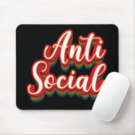 Färglöst mot Social Musmatta