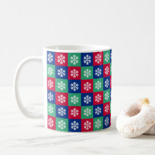 Färglöst munterhet och lätt julkaffe Mugg