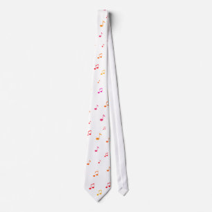 Färglöst Musik noter: Necktie / Tie Slips