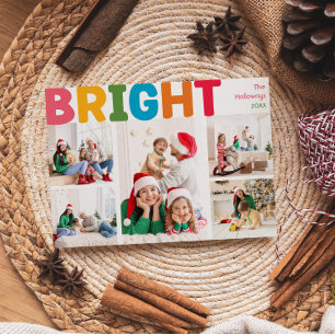 Färglöst nyans och ljusår i bild 8-foto julkort