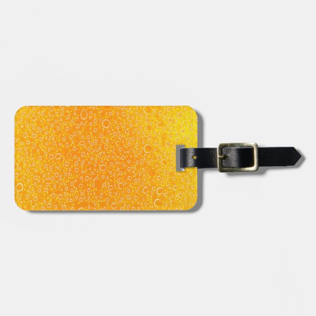 Färglöst öl bagagebricka (Horisontell Framsida)