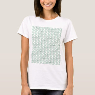 Färglöst omslag papper med upprepat mönster o t shirt