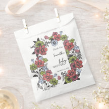 Färglöst pastel Wildblomsterbabyskor