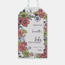 Färglöst pastel Wildblomsterbabyskor