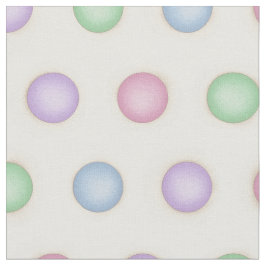 Färglöst Polka dots i pastelliserade skiften (medi Tyg