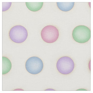 Färglöst Polka dots i pastelliserade skiften (medi Tyg