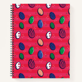 Färglöst popkonst Påskägg Mönster