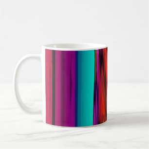 Färglöst Rand 717 Abstrakt Art Kaffemugg