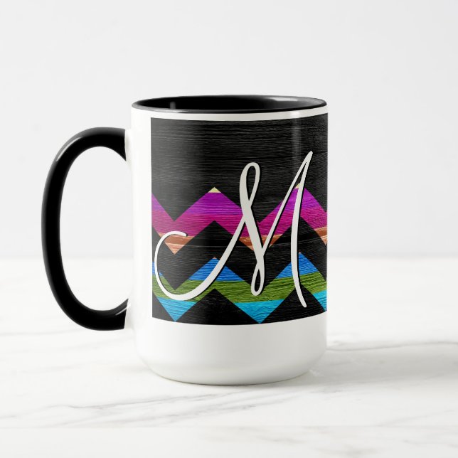 Färglöst Rand på trä #11 Mugg (Vänster)