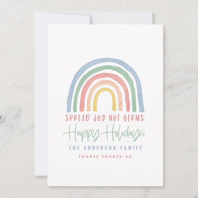 Färglöst regnbåge glad helg sprider glädje kosig (Framsida)