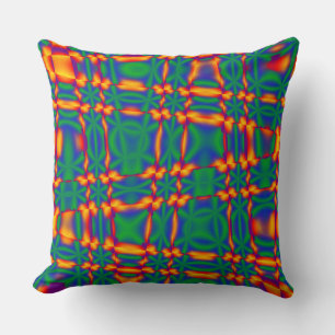 Färglöst regnbåge Vinkar röd blå Grönt Soffa Pillo Kudde