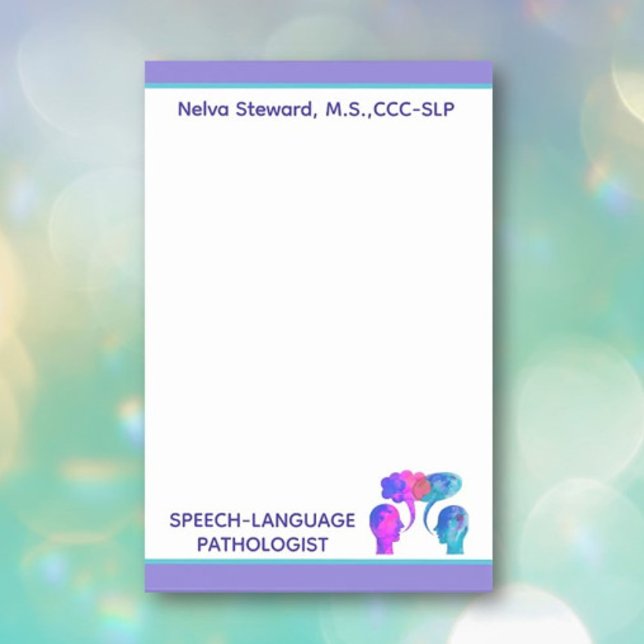 Färglöst, Roligt Anpassningsbar SLP-inlägg Post-it Block (Skapare uppladdad)