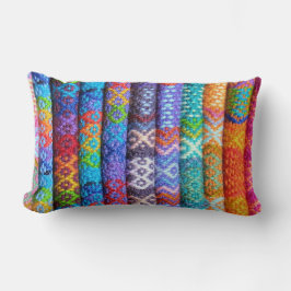 Färglöst, skiktat, vävt väv lumbarkudde