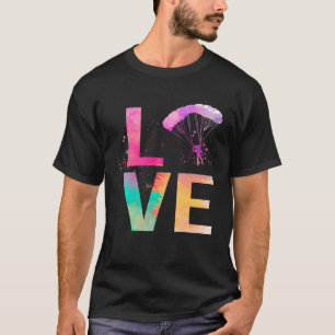 Färglöst Skydiving Mamma Skydiving T Shirt