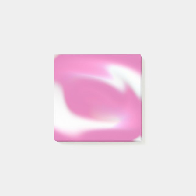 Färglöst Smeta ut indrag Post-it Block (Framsida)