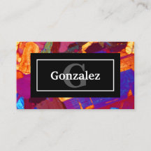 Färglöst Sten-tunn sektion med Namn och Monogram