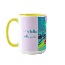 Färglöst Stilized Abstrakt-popup-katt Anpassa