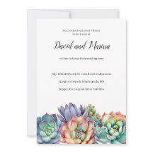 Färglöst sukulativ Bröllop