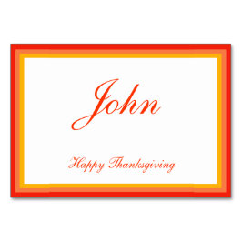 Färglöst Thanksgiving Placera kort