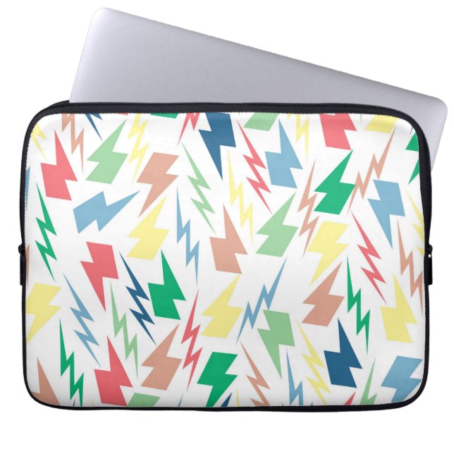 Färglöst Y2K Indie Modern Laptop Fodral (Framsidan)