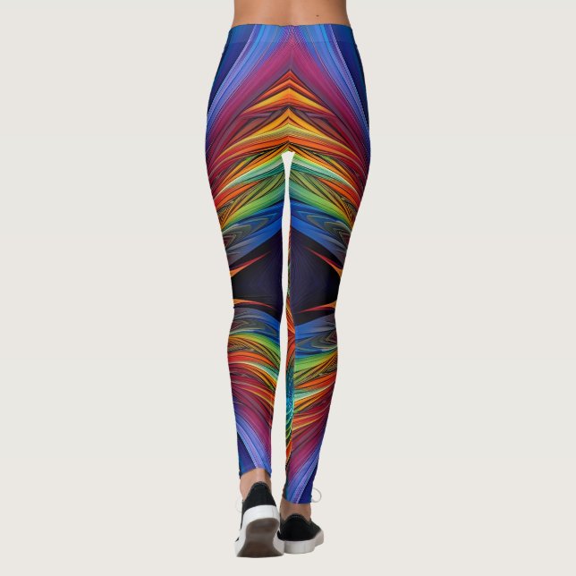 Färgludd Leggings (Baksida)