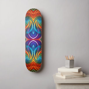 Färgludd Mini Skateboard Bräda 18,5 Cm