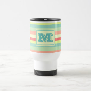 Färglyst Rand Modern Monogram Resemugg