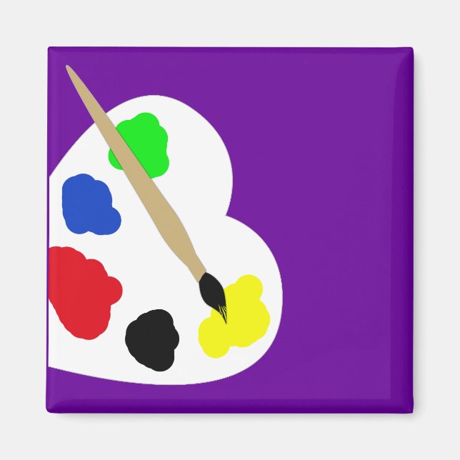 Färgmagnet Magnet (Framsidan)