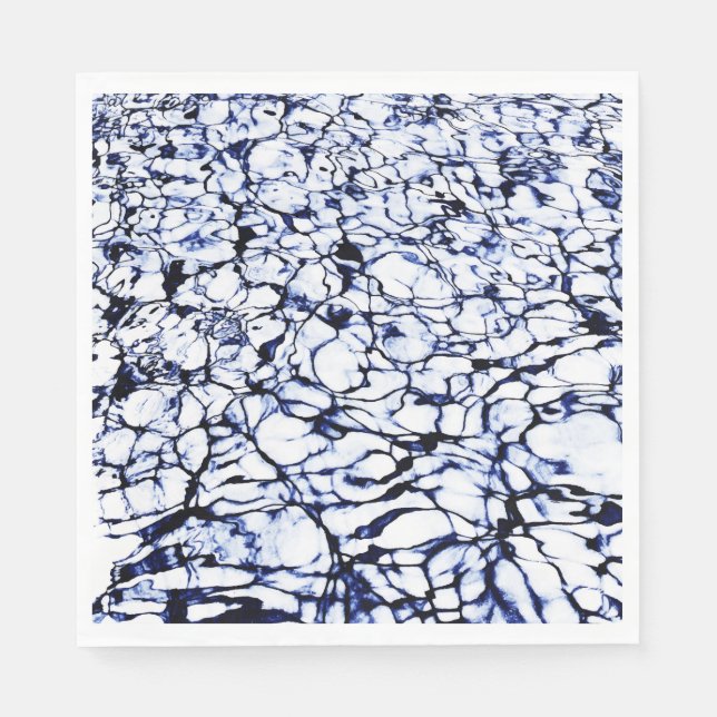 Färgmålad Vatten Pappersservett (Framsidan)