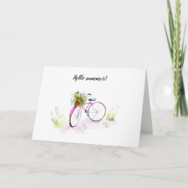 Färgmålat bildkort kort