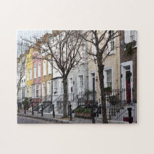 Färgmålat hus, Chelsea, London, Förenade kungarike Pussel