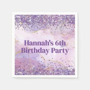 Färgmålning för abstrakt Party Pappersservett