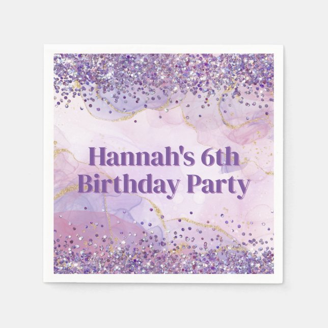 Färgmålning för abstrakt Party Pappersservett (Framsidan)