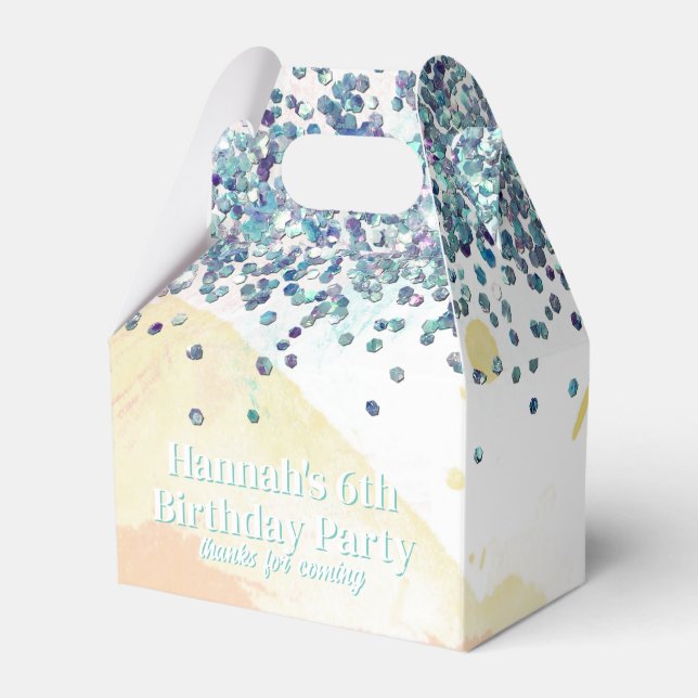 Färgmålning för abstrakt Party Presentaskar (Framsidan Sidan)