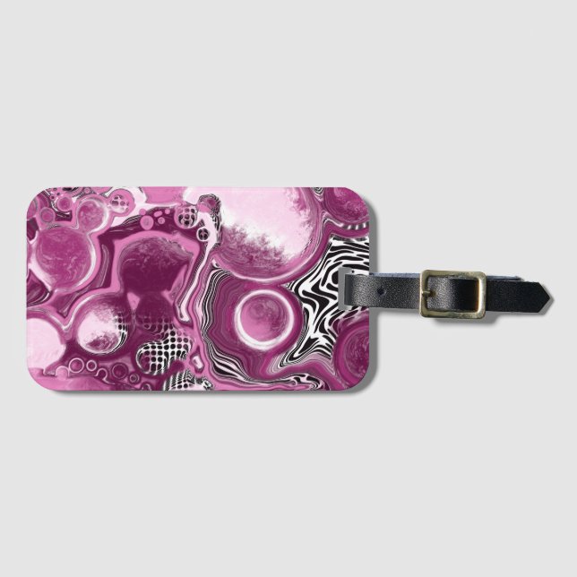 Färgmålning för rosa, Magenta och svartfärgning av Bagagebricka (Framsida horisontal)