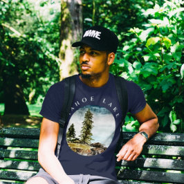 Färgmålning i Tahoe Sjö T Shirt