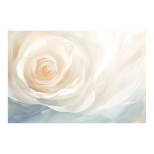 Färgmålning i vit ros abstrakt