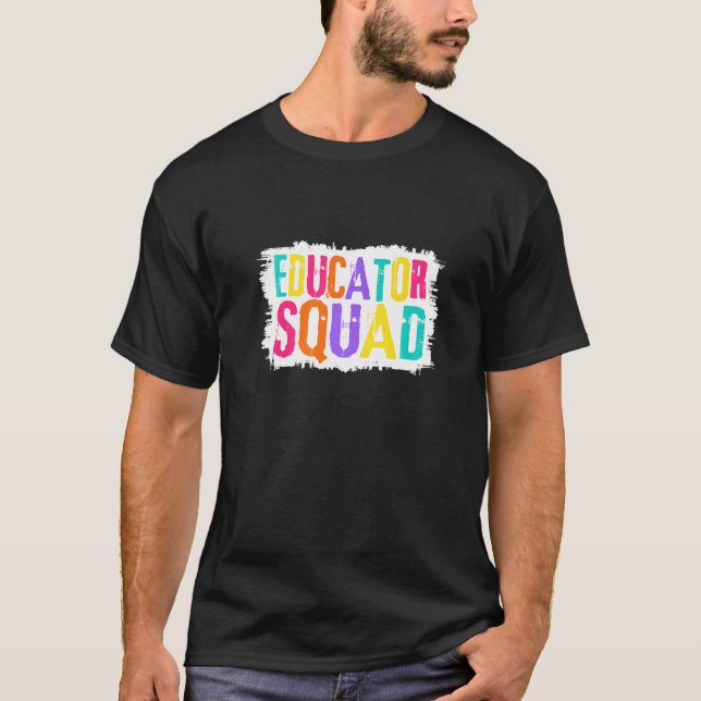 Färgmålspensel för pedagogisk ruta t shirt (Framsida)