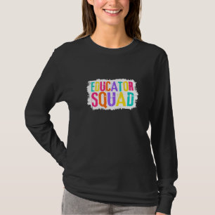 Färgmålspensel för pedagogisk ruta t shirt