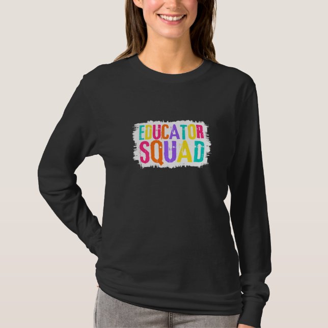 Färgmålspensel för pedagogisk ruta t shirt (Framsida)