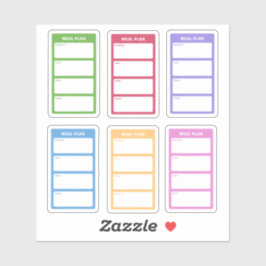 Färgmålsplan Klistermärken