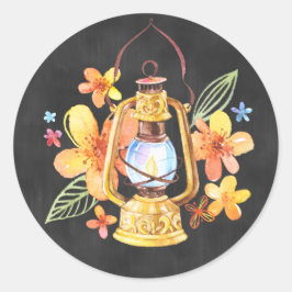 Färgmarkör för kalktavla runt klistermärke