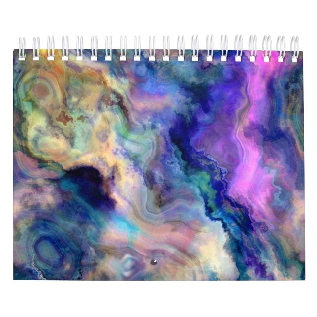 Färgmarmor Kalender (Omslag)