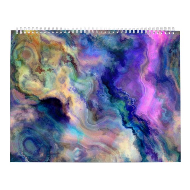 Färgmarmor Kalender (Omslag)