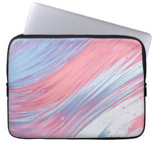 Färgmarmor Neoprene Laptop sleeve 13 tum