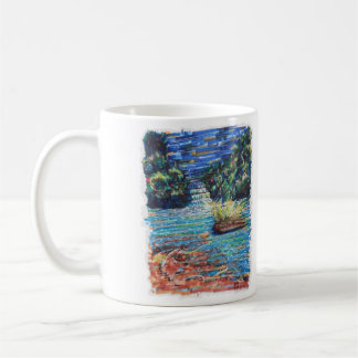Färgmässig kaskad kaffemugg
