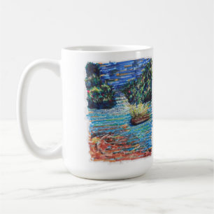Färgmässig kaskad kaffemugg