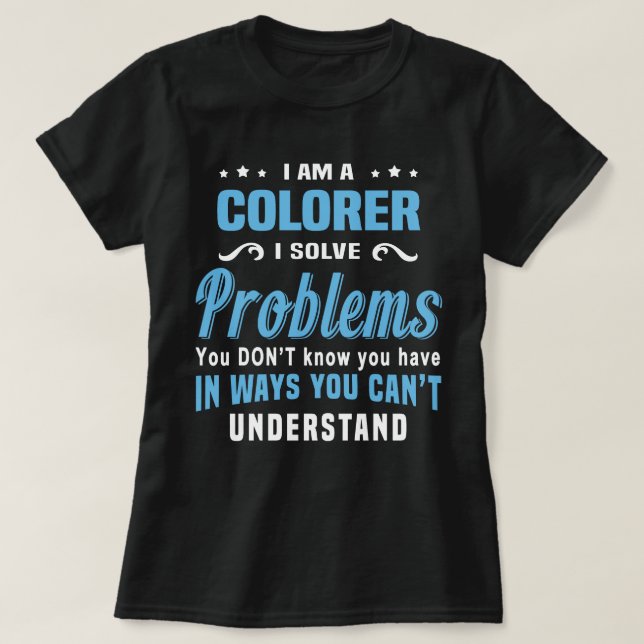 Färgmedel T Shirt (Design framsida)