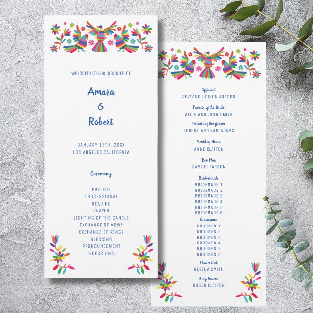 FÄRGMEXIKANISKT OTOMI-PROGRAM (Skapare uppladdad)