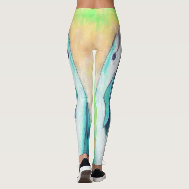 Färgmönster Leggings (Baksida)